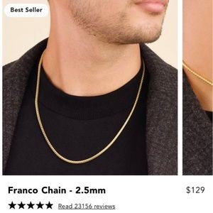 Mens Gold Chain